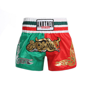 Wholesale Boxing Shorts Vest Fitness Fight Kickboxing Shorts Thailand Muay Thai Kick Boxing Satin Shorts