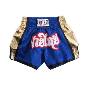 Custom Thai Boxing Shorts Embroidered Boxing Short Men And Personalized Boxing Trunks For Adult Oem Muay Thai Shorts