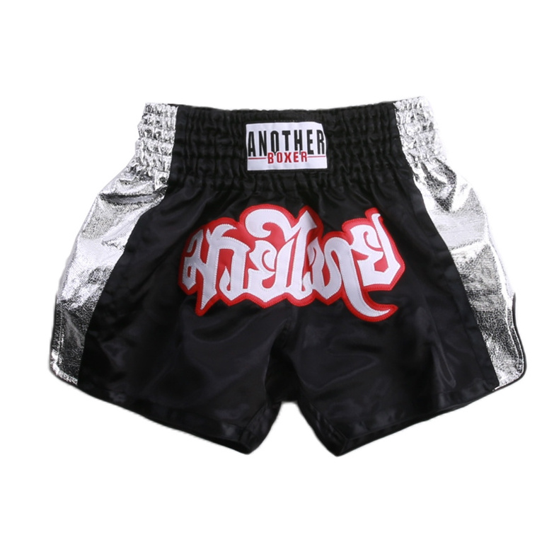 Custom Thai Boxing Shorts Embroidered Boxing Short Men And Personalized Boxing Trunks For Adult Oem Muay Thai Shorts