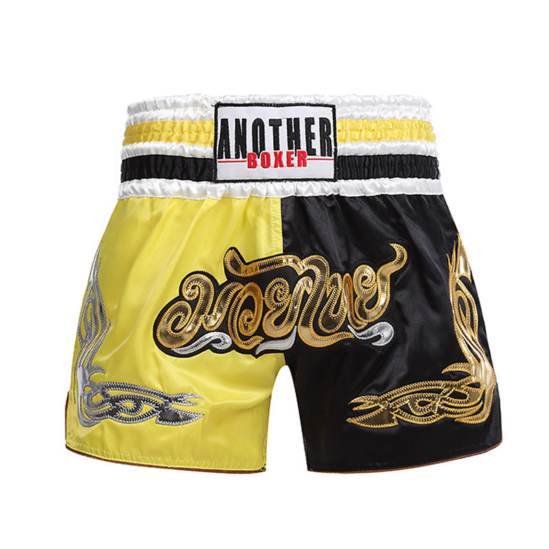 Wholesale Boxing Shorts Vest Fitness Fight Kickboxing Shorts Thailand Muay Thai Kick Boxing Satin Shorts