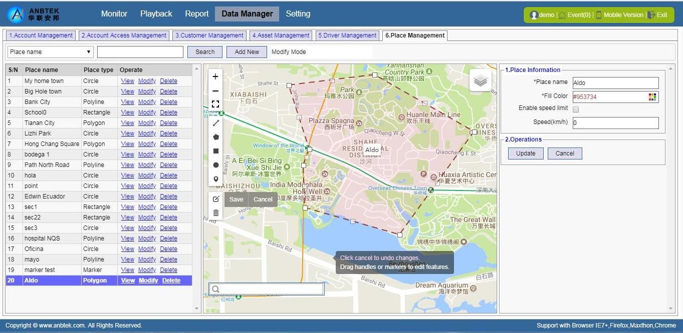 asset/vehicle/car gps based tracking system for automobiles VTrack-F