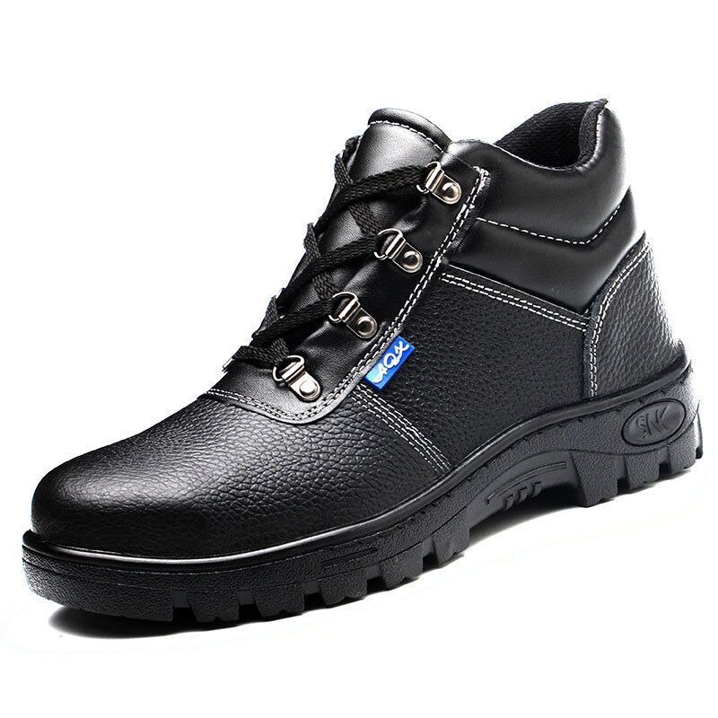 Fashionable Slip Resistant Durable Safety Boots with Rubber Outsole on Sale