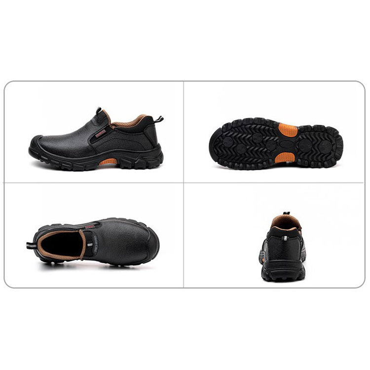 High quality men's low cut waterproof work shoes lightweight breathable insulated safety shoes