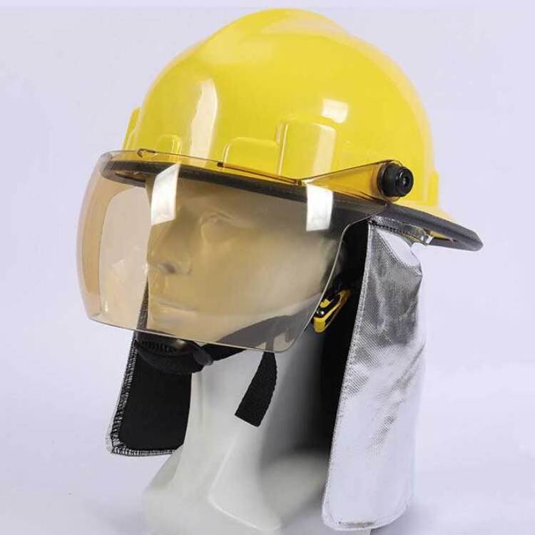 Yellow anti-smash fire helmet firefighter emergency rescue protection flame retardant safety helmet