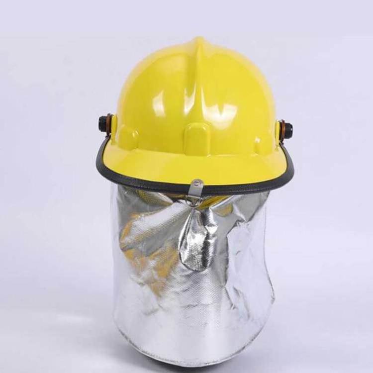 Yellow anti-smash fire helmet firefighter emergency rescue protection flame retardant safety helmet