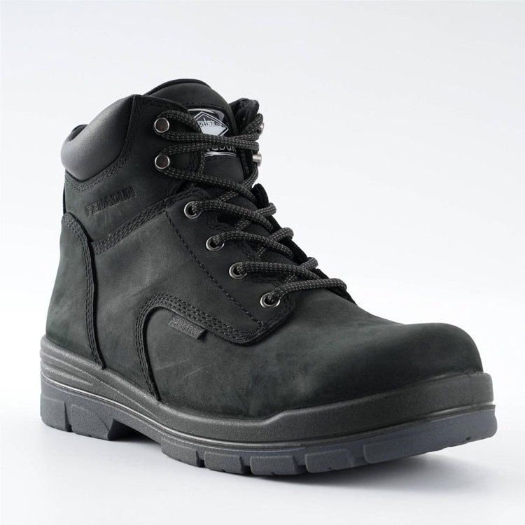 Waterproof safety shoes work boots high top composite fiberglass steel toe labor protection shoes