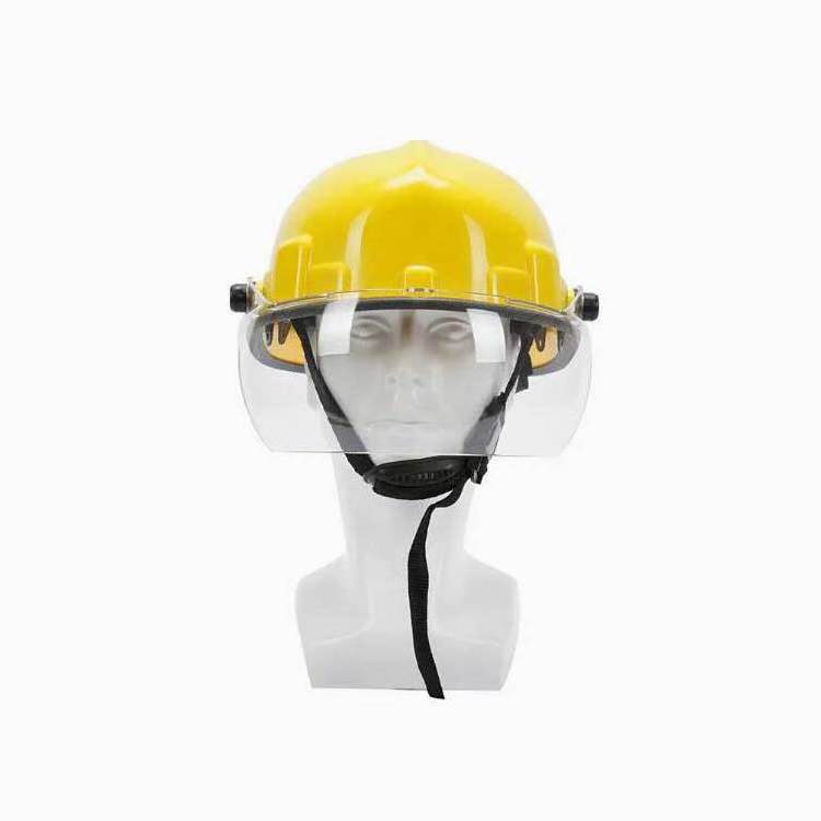 Yellow anti-smash fire helmet firefighter emergency rescue protection flame retardant safety helmet