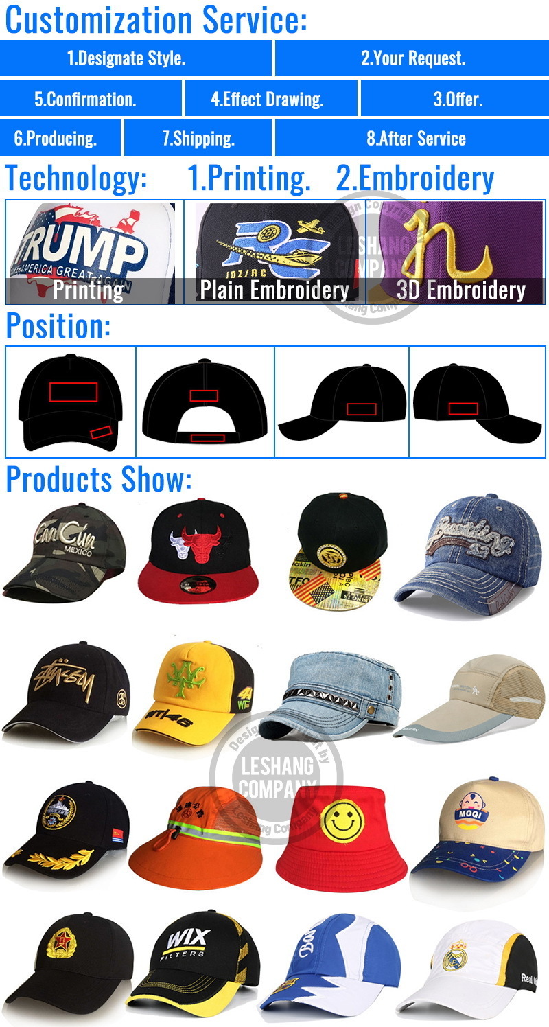 Solid Color Custom Embroidery Logo Cotton Wide Brim Fisherman Caps Blank Custom Plain 15 Colors Black White Bucket Hats