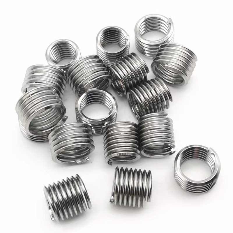 Tangless Coil Screw Thread Inserts for sheet metal 18-8 Stainless steel wire thread Insert Helicoil Thread repair kit Recoil