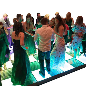 led portable floor interactive dance floor lights controller magnetic pista de baile led dance floor mat for disco