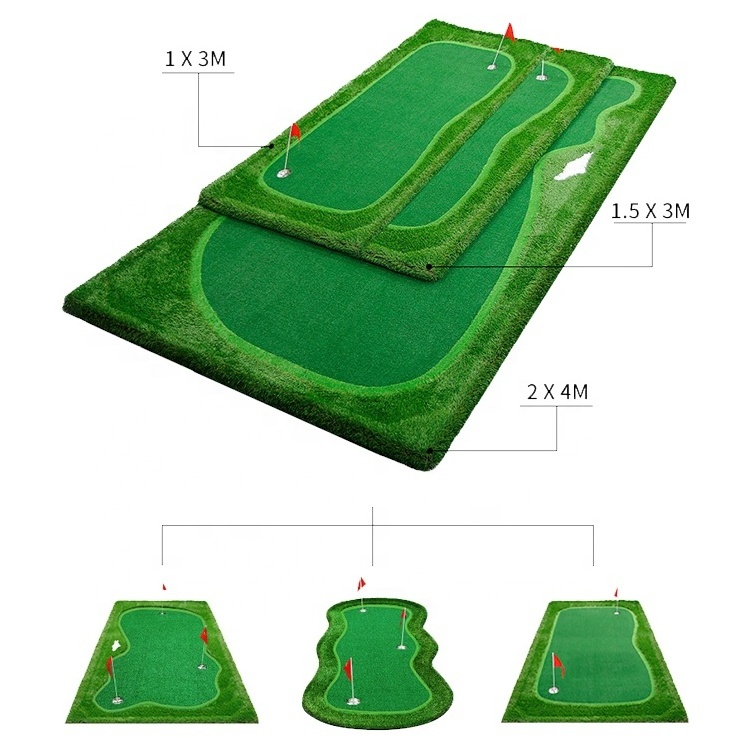 Hot sell Artificial Grass Mat used Mini Golf Courses For Sale