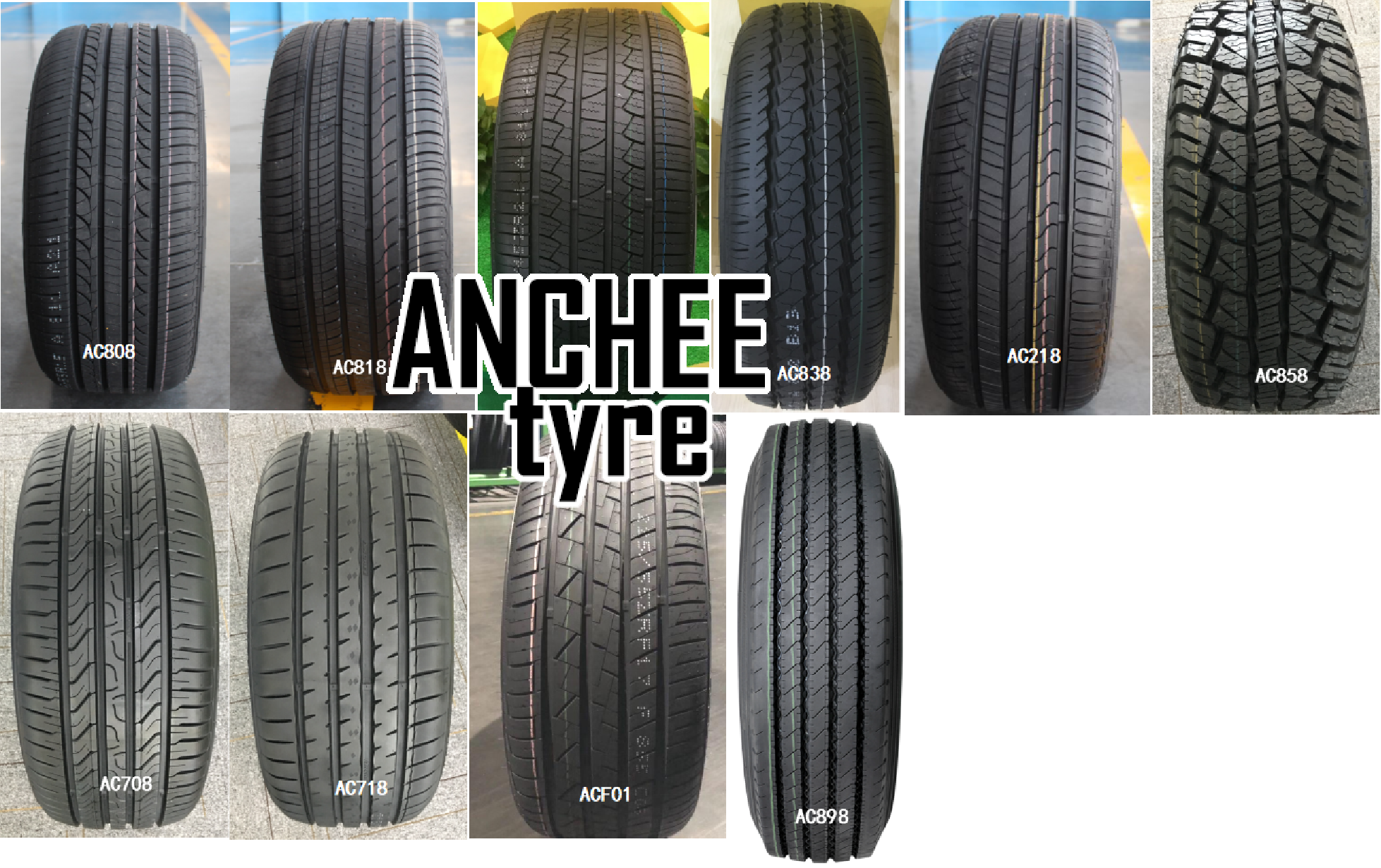 ANCHEE brand tire XINGHONGYUAN tyre XINGYUAN tire 175/65R14 175/70R14 185/65R14  195/60R14 185R14 195R14