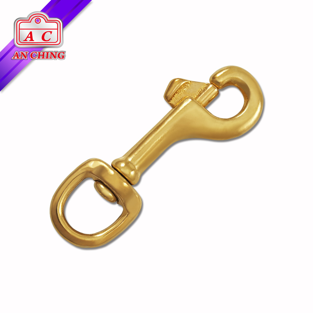 Popular Solid Brass Rotation Snap Horse Hook