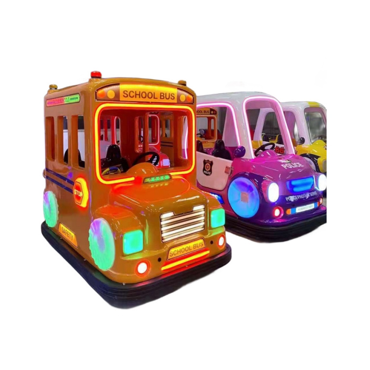 School Bus amusement park rides bumper car hot ride on cars popular battery bumper car