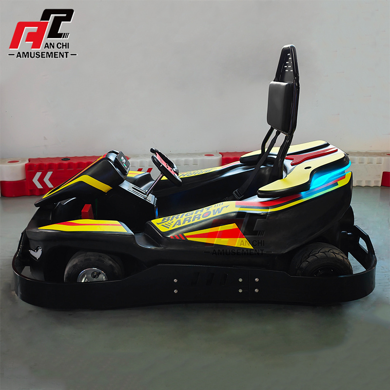 2024 Amusement Park Rides indoor outdoor Commercial Racing Pedal Go Karts teenager Karting Cars adults Electric Go Kart for Kids