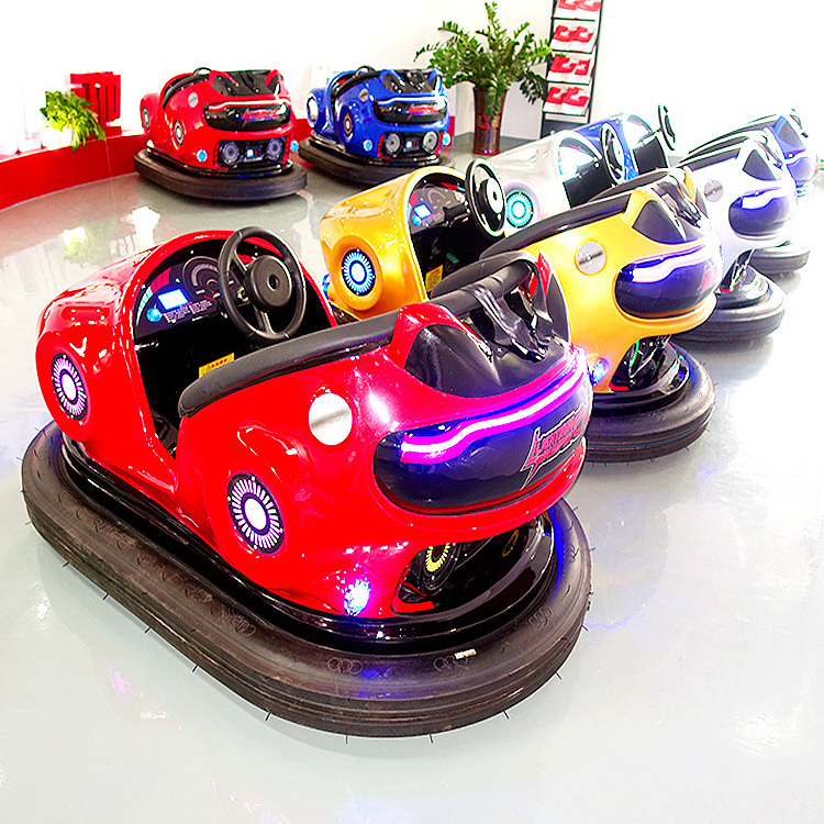 Kidzone outdoor bumper car park children indoor bumper cars  2 kids ride-on amusement park electric rides adult big bumper car