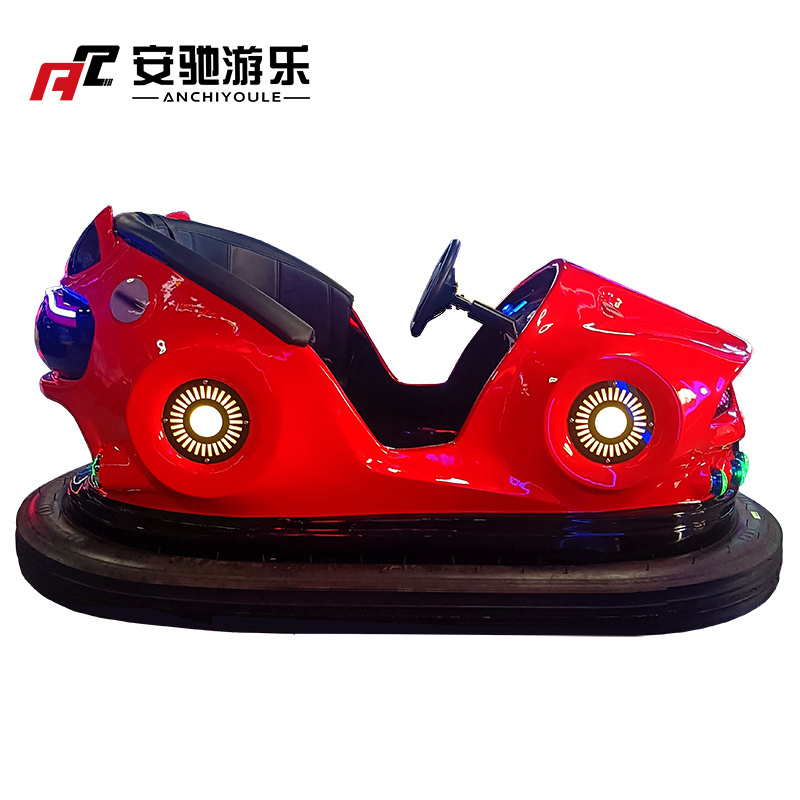 Kidzone outdoor bumper car park children indoor bumper cars  2 kids ride-on amusement park electric rides adult big bumper car