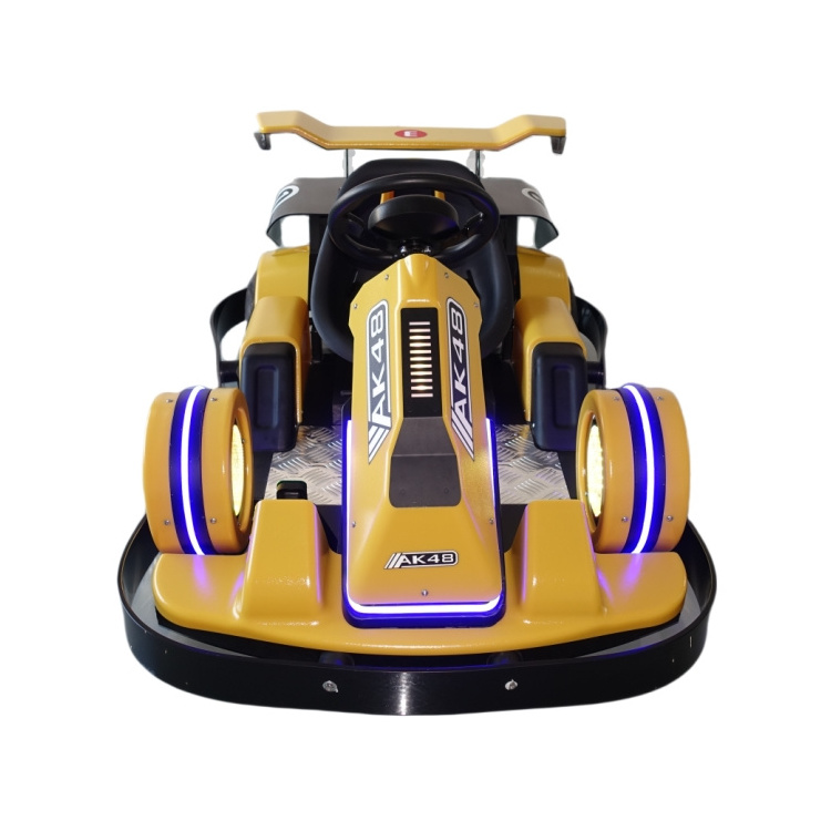 High quality AK48 powerful amusement park electric rides toy car battery electric go karts for kids racing go karts for adults