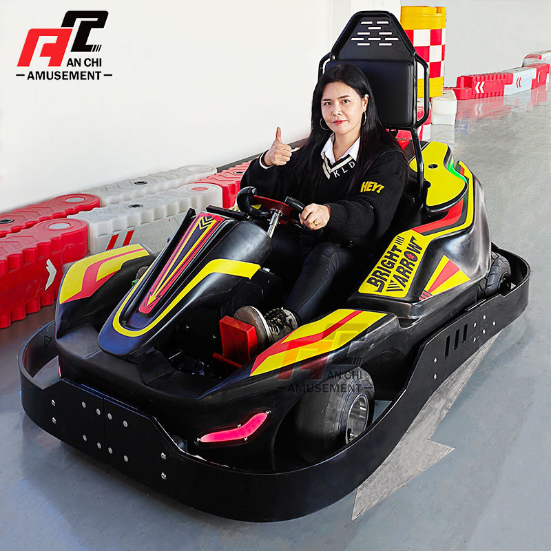 Fast Charging 60V 36V Electric Go Kart Adult Pedal Go Kart Wholesale Kids Rental Go Kart Amusement Park Facilizes For Teenager