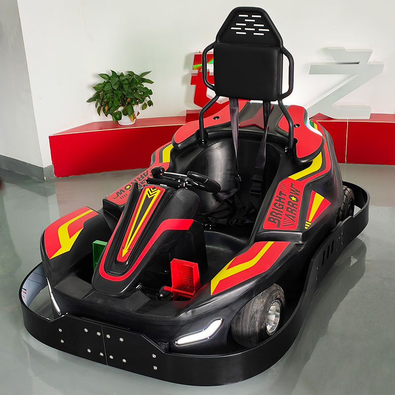 Electric Go Kart Teenager Remote Control Amusement Entertainment Park Go Cart Plastic Body Crazy Kart Go Karts Business For Sale