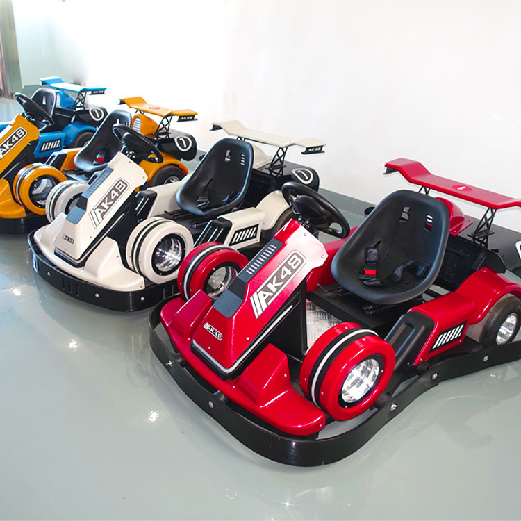 Adult karting shopping mall games Affordable improved performance rechargeable battery go karts electric go kart for kids