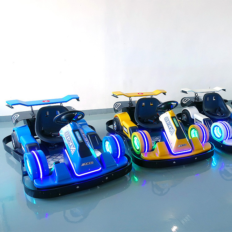 Adult karting shopping mall games Affordable improved performance rechargeable battery go karts electric go kart for kids