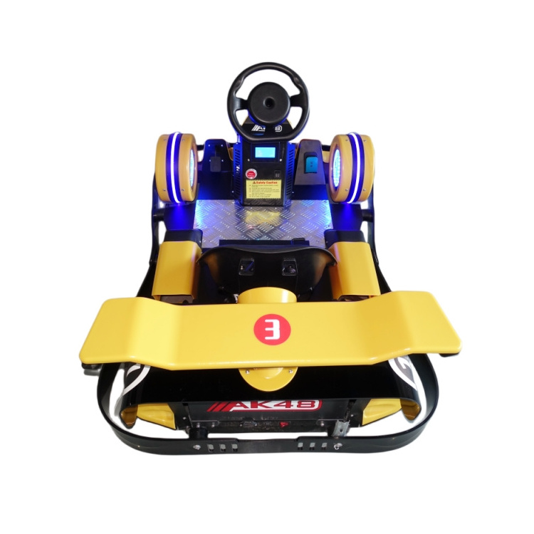 High quality AK48 powerful amusement park electric rides toy car battery electric go karts for kids racing go karts for adults