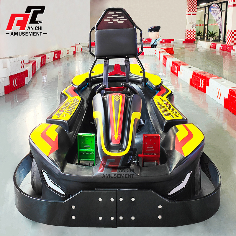 2024 Amusement Park Rides indoor outdoor Commercial Racing Pedal Go Karts teenager Karting Cars adults Electric Go Kart for Kids