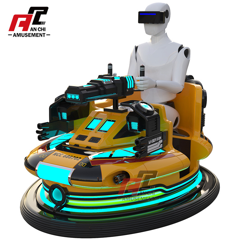 Anchi Galaxy Warship battle electric bumper cars commercial amusement park rides Modern kids bumper cars indoor laser bumper car