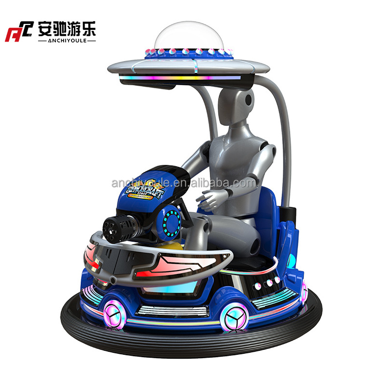 Children amusement park ride on inflatable bumper cars wheel 360  spinning baby electric bumper car with remote control