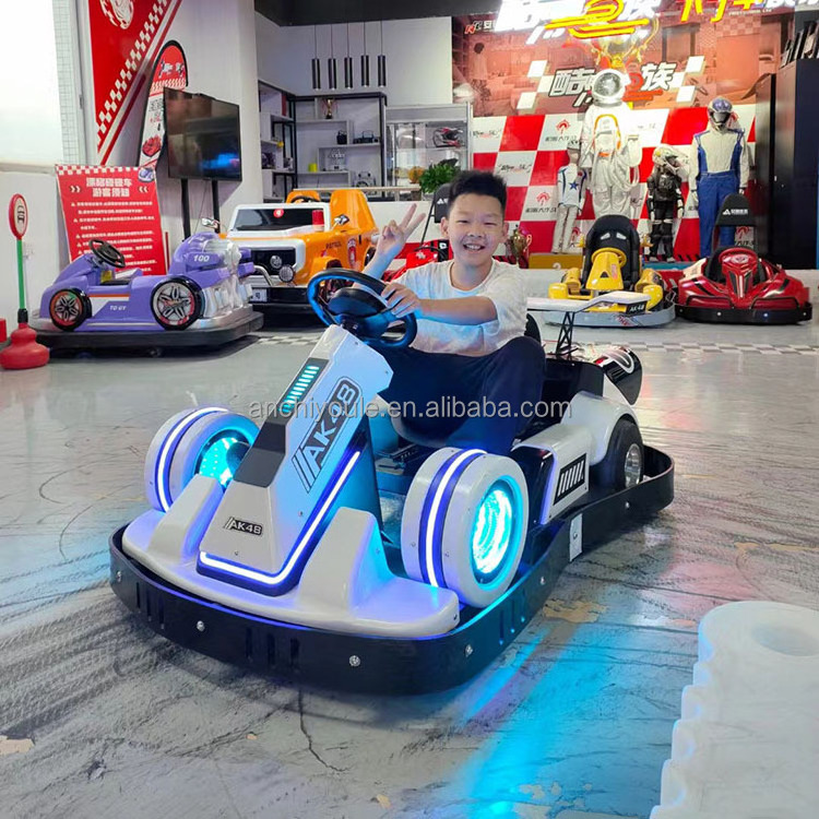 2024 electric go kart Crazy Kart For Adults & Kids Drift Go Cart High quality karting car amusement park equipment