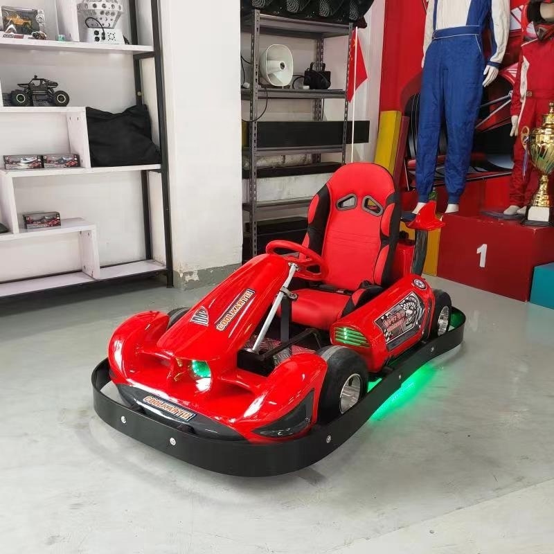 Hot Sale Custom Wholesale 350W 24V Electric Go Karts For 12 year olds Kids pedal go kart wholesale with roll cage