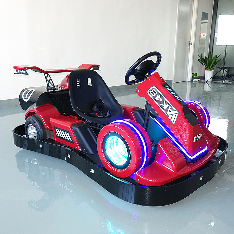 Adult karting shopping mall games Affordable improved performance rechargeable battery go karts electric go kart for kids