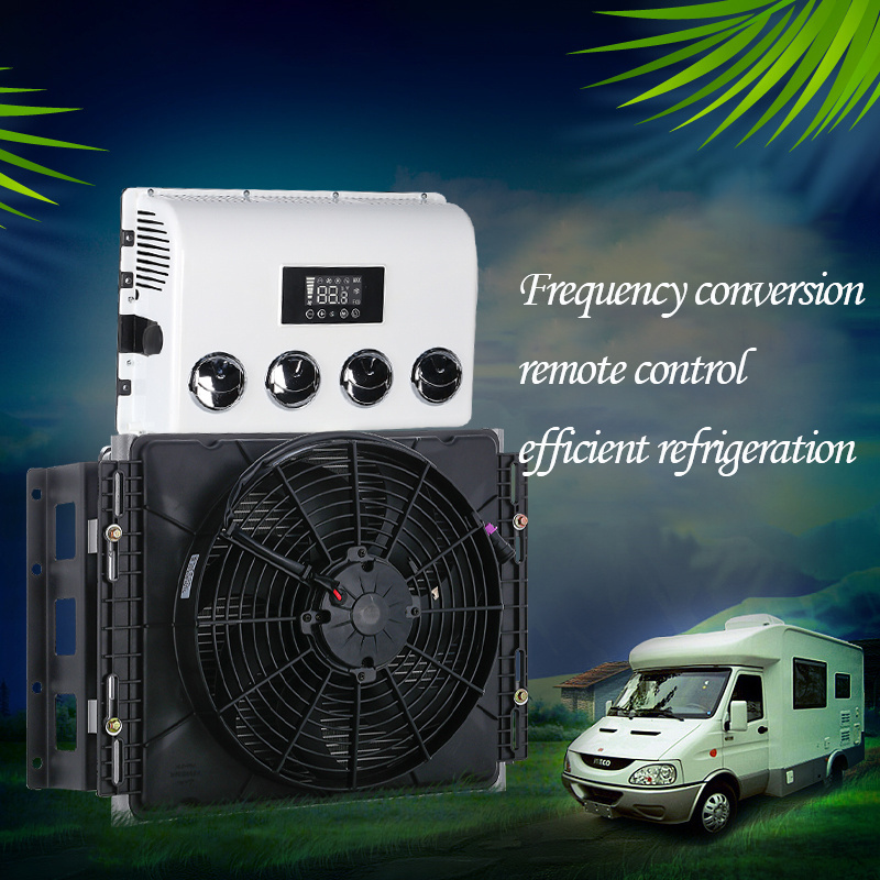 DC 12V 48V  EV A/C Electrical Car Air Conditioner System Parking Cooler for Truck RV Car AC.161.075 Roof Top Air Conditioner