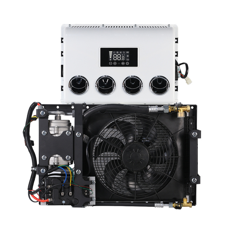 DC 12V 48V  EV A/C Electrical Car Air Conditioner System Parking Cooler for Truck RV Car AC.161.075 Roof Top Air Conditioner