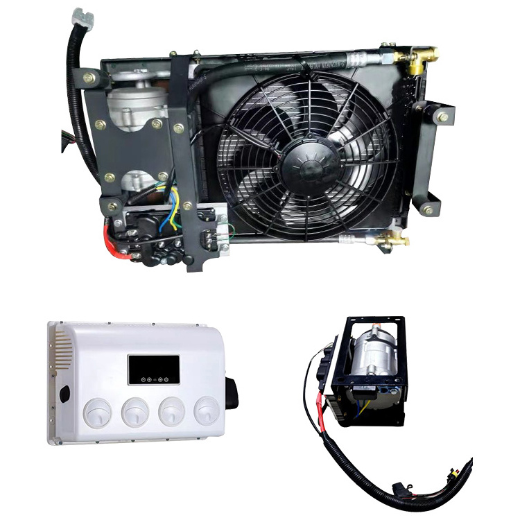 DC 12V 48V  EV A/C Electrical Car Air Conditioner System Parking Cooler for Truck RV Car AC.161.075 Roof Top Air Conditioner