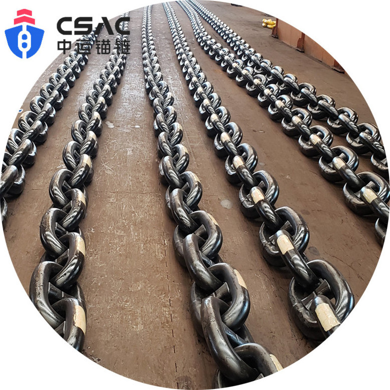 High Tensile Marine Stud Link Ship Anchor Chains for sales