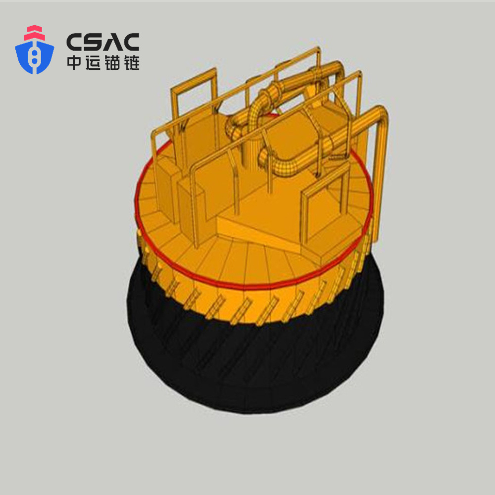 Offshore Mooring Steel Structured Cylindrical Mooring Buoy