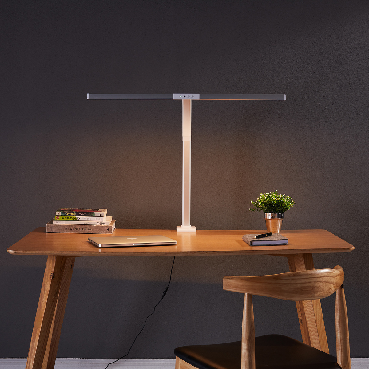 White multi function flexible neck led lamp flex led desk lamp, table lamp