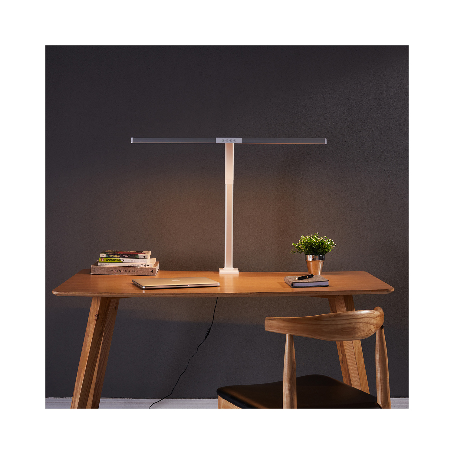 White multi function flexible neck led lamp flex led desk lamp, table lamp