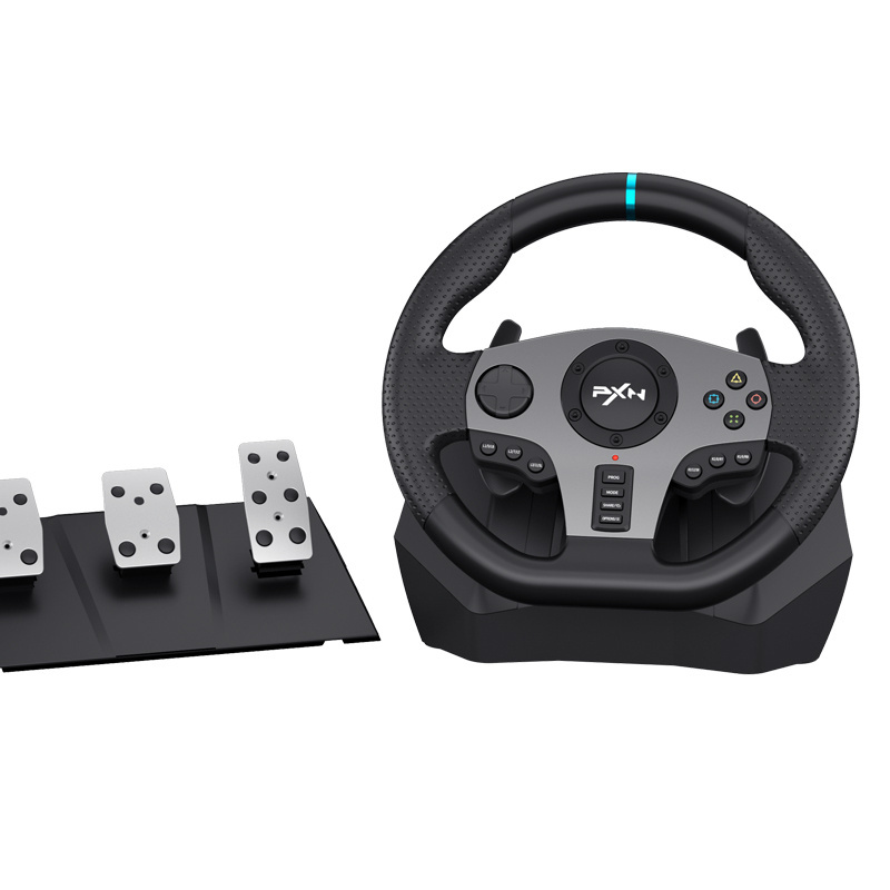 PXN V9 Game Steering Wheel For PS4 Steering Wheel Gaming  900 Degree Rotation