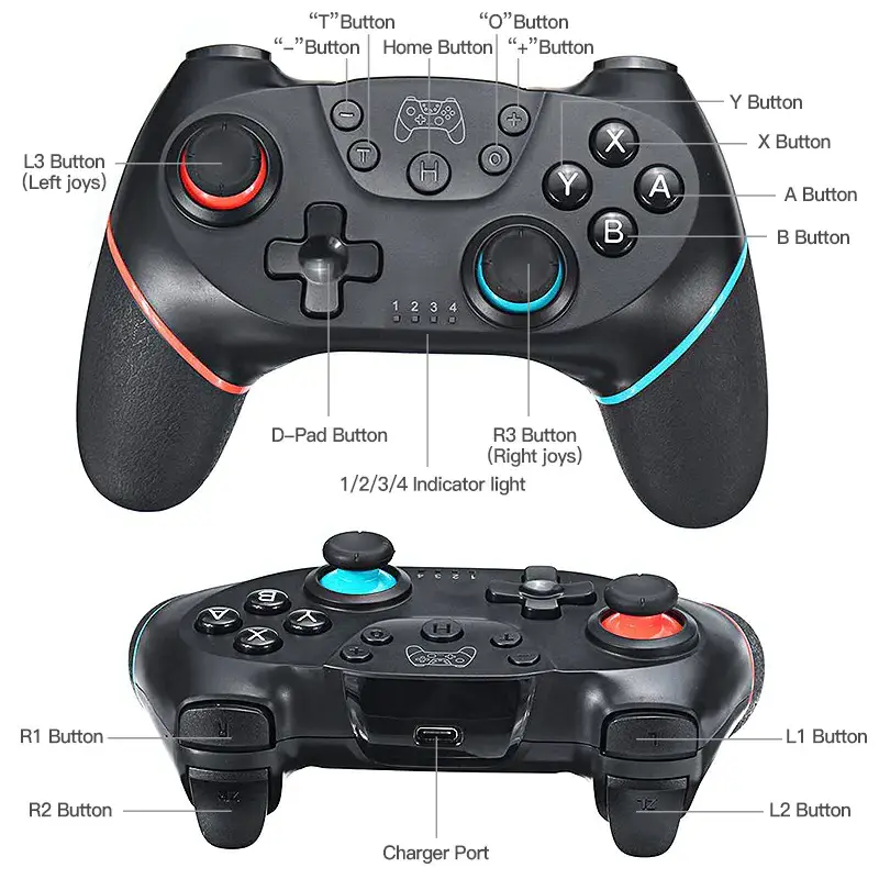 Ancreu Joystick Controller Wireless BT Gamepad for Switch NS-Switch NS Switch Console