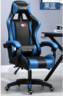 Ergonomic design reclining gaming chair with wheels gaming racing chair for men and women