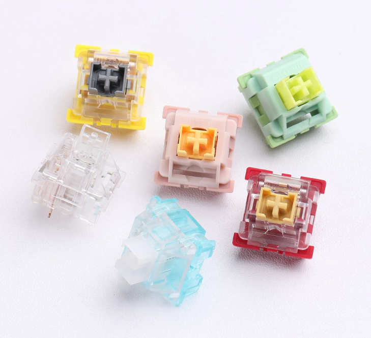 Outemu Switches Mechanical Keyboard Switch 3Pin Silent Linear Tactile Similar Holy Panda Switch