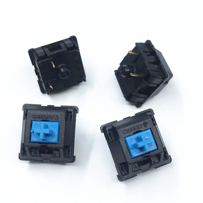 Cherry MX Switches Silver Red Black Blue Brown Switches With 3-pin 5-pin for Mechanical Keyboard