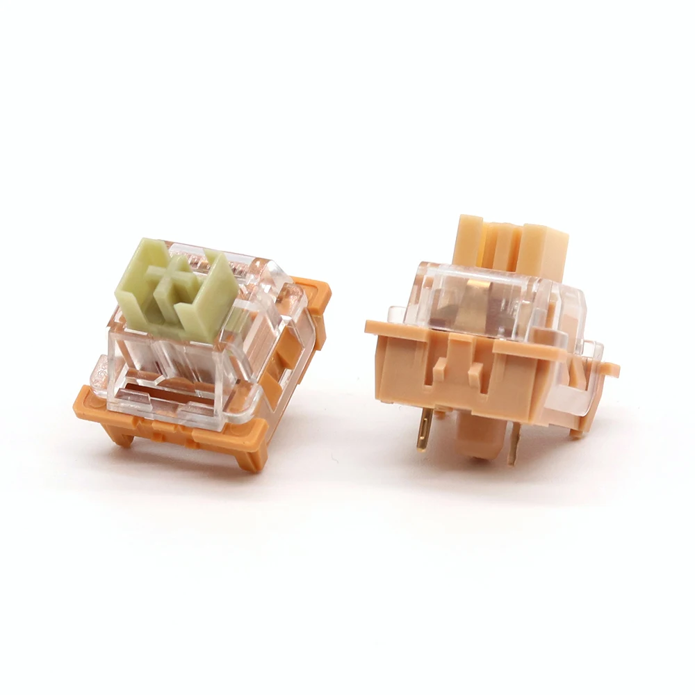 Outemu Switches Lubed Mechanical Keyboard Switch 3Pin Silent Linear Tactile Switches