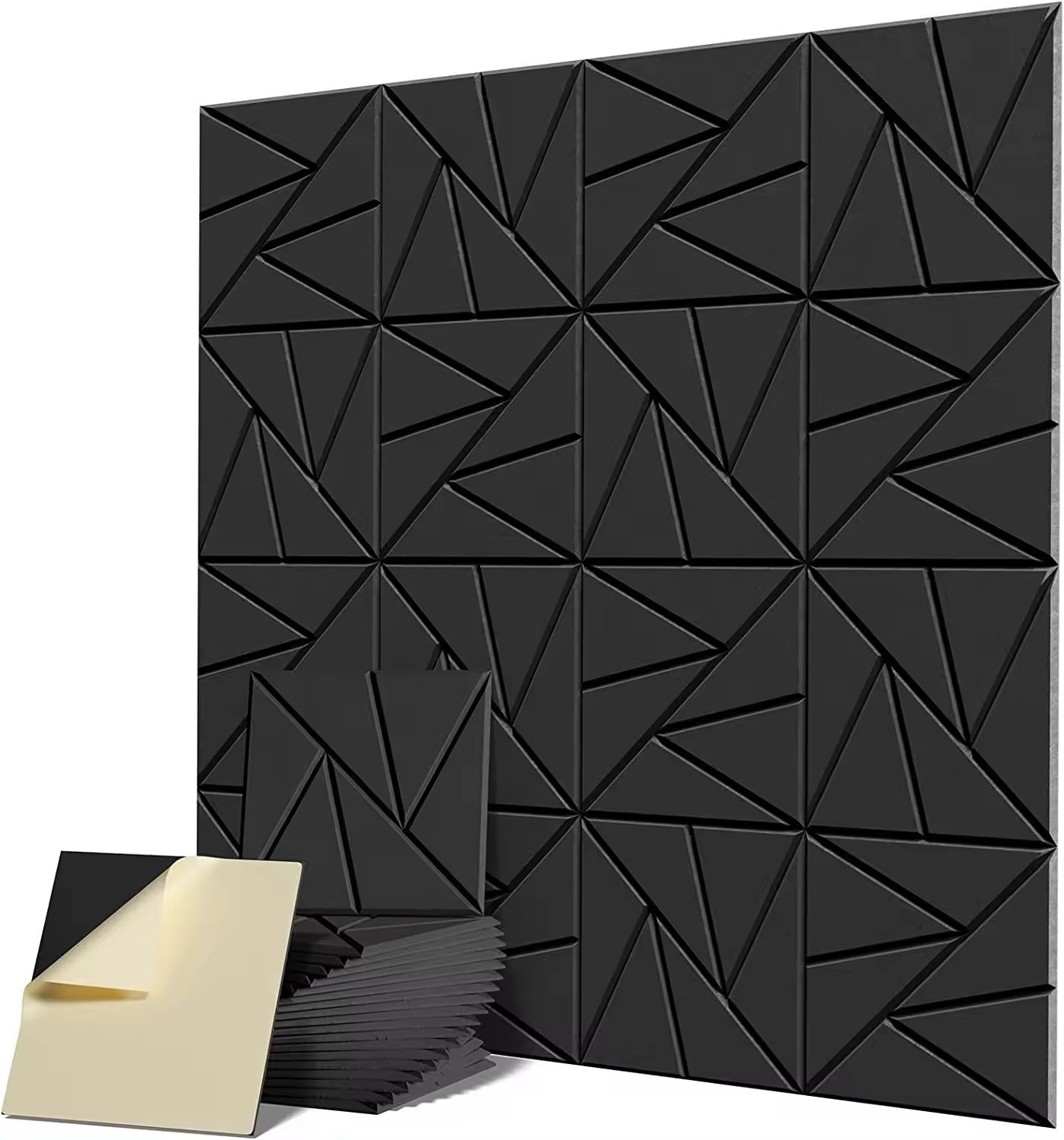 High Density Soundproof Wall Panels Sound Proof Foam Panels  For Home Studio Office