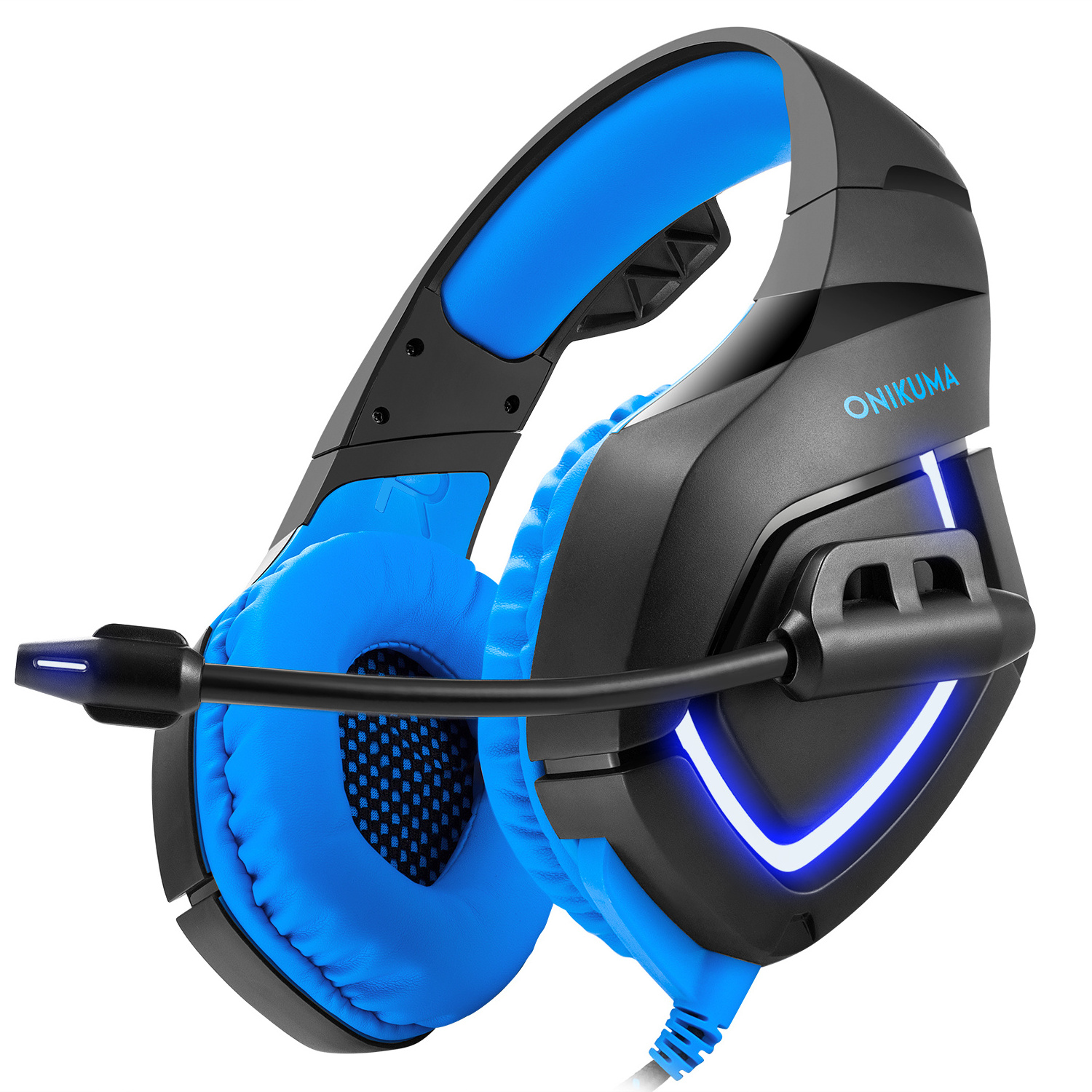 Ancreu ONIKUMA K1-B PS4 Headset Casque PC Gamer Bass Gaming Headphones with Microphone for New Xbox