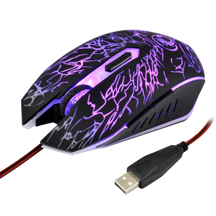 2022 New Product IMICE X5  6 Buttons  800/1200/1600/2400 DPI 3D Optical Wired  Mouse USB Gaming Mouse Lightweight