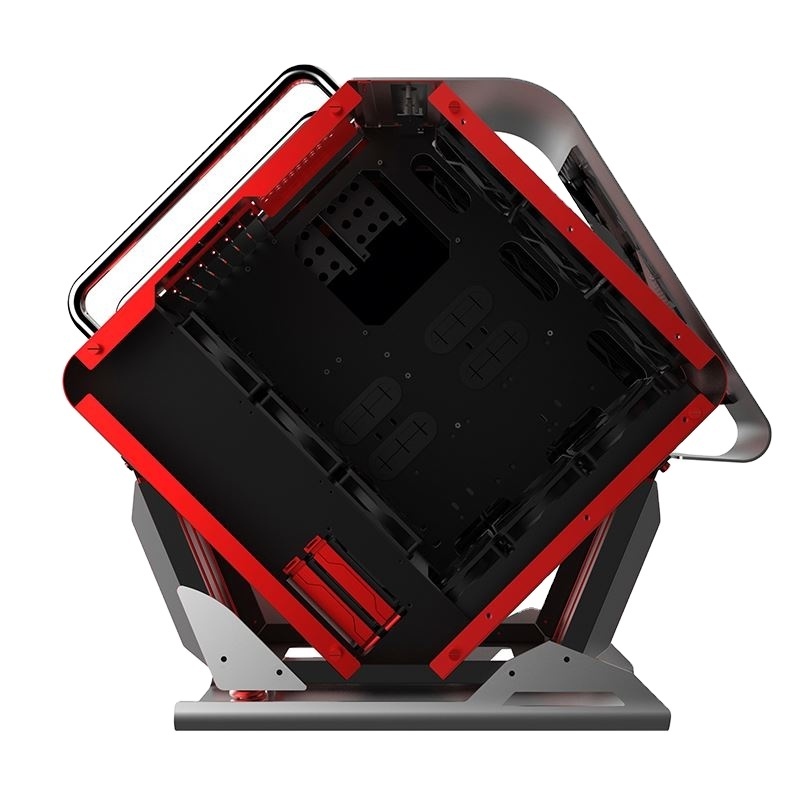 Big beast water-cooled gaming anime tempered glass cases computer cases